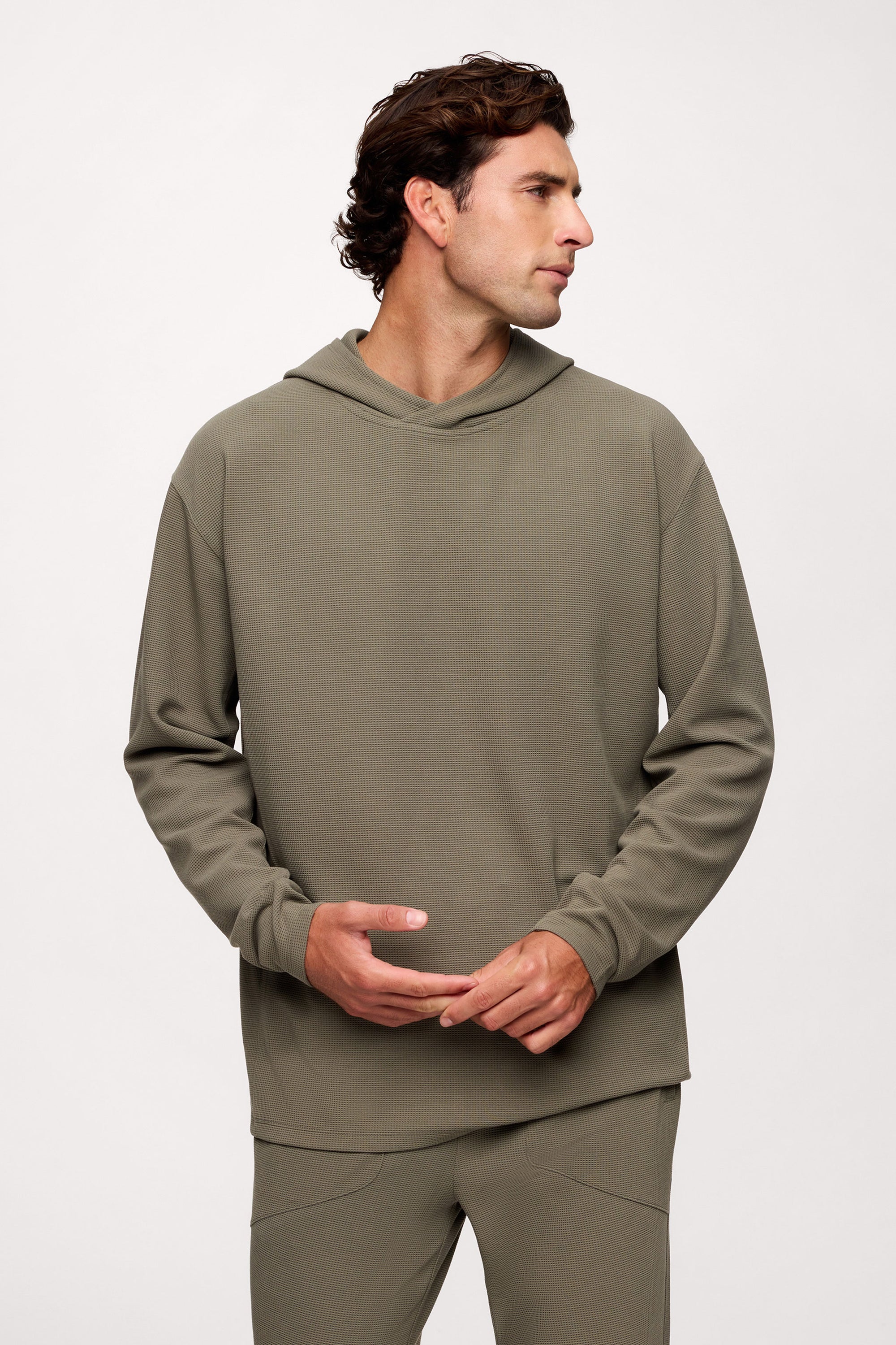 Performance Waffle Hoodie