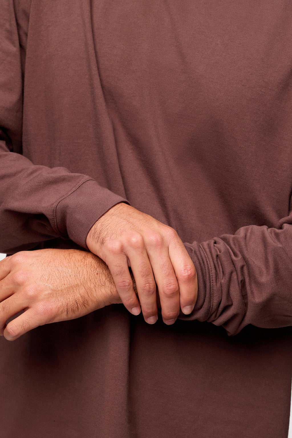 Vintage Cotton Men's Long Sleeve Everyday T-Shirt