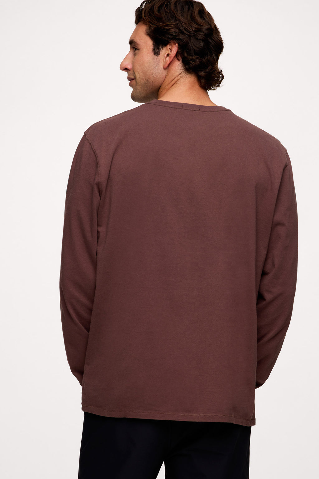 Vintage Cotton Men's Long Sleeve Everyday T-Shirt