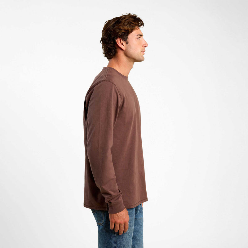Vintage Cotton Men's Long Sleeve Everyday T-Shirt image 