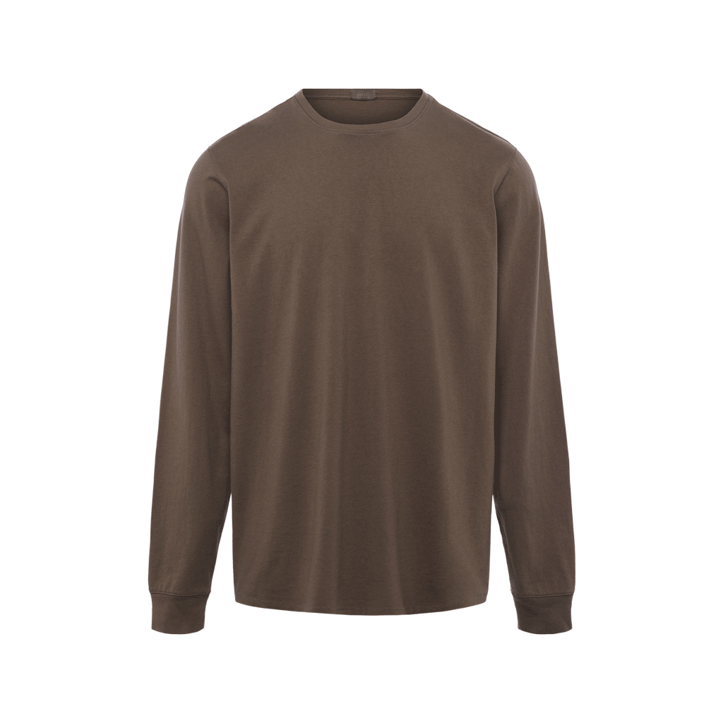 Vintage Cotton Men's Long Sleeve Everyday T-Shirt