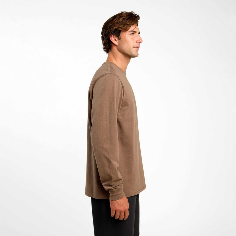 Vintage Cotton Men's Long Sleeve Everyday T-Shirt image 