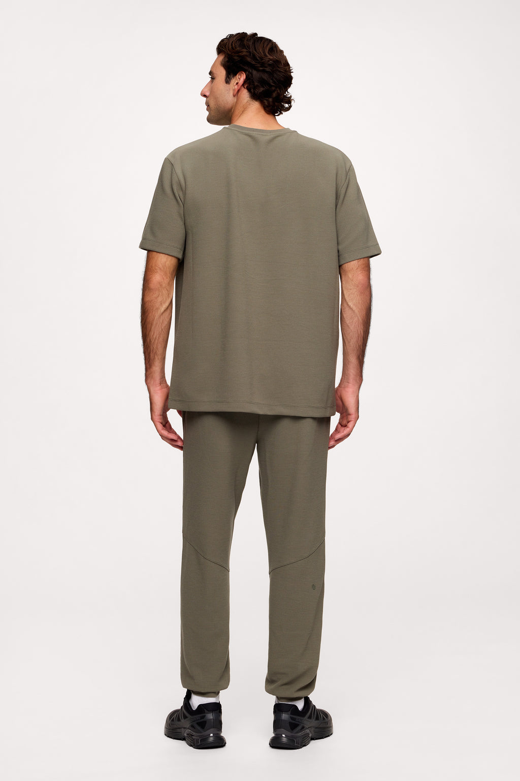 Performance Waffle T-Shirt | Olive