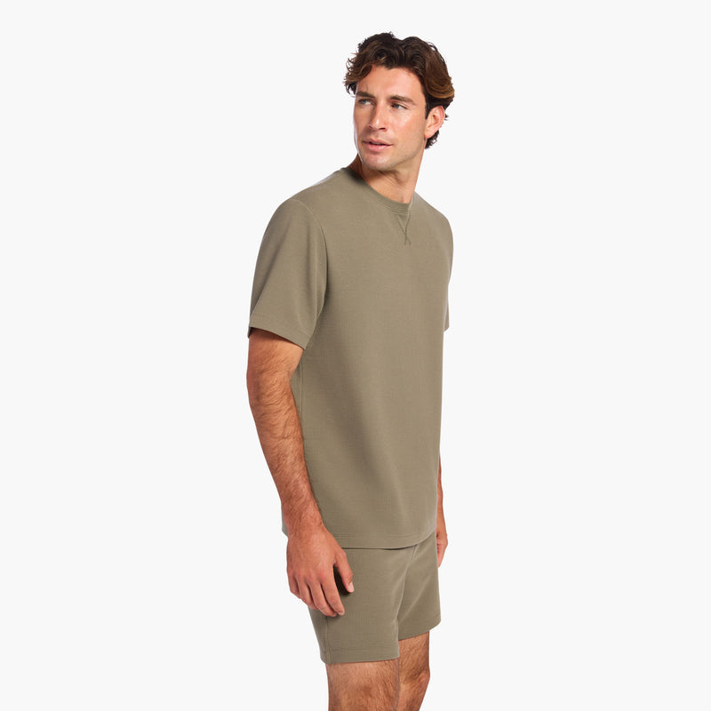 Men's Performance Waffle T-Shirt image 