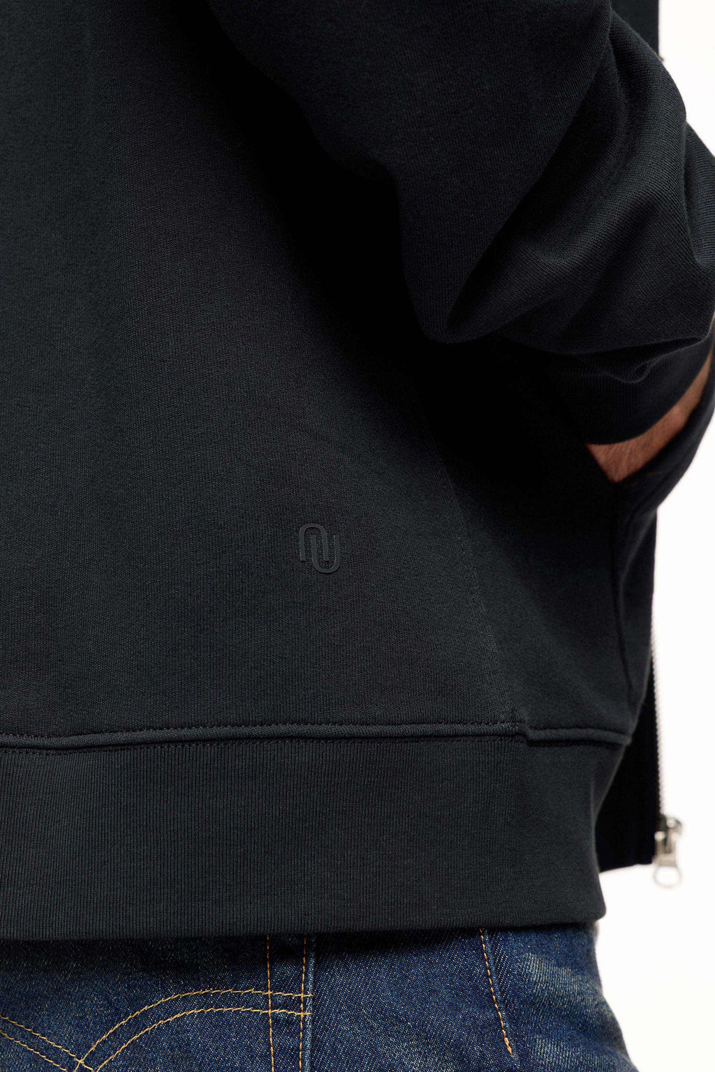 Vintage Washed Zip-Up Hoodie