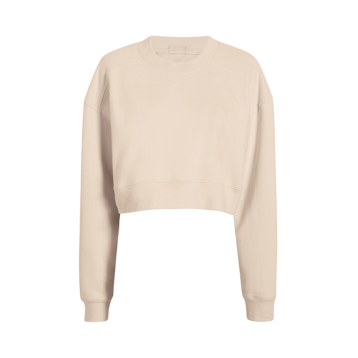 Cropped Crewneck Sweatshirt