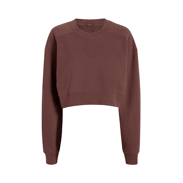 Cropped Crewneck Sweatshirt