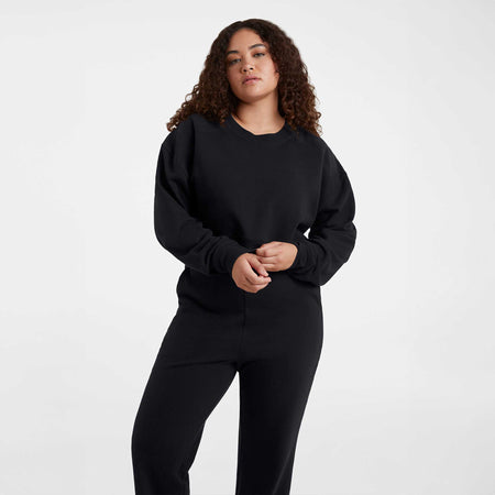 トレーナー スウェット FADED CROPPED CREWNECK SWEAT TOP レディース NUD373_unknown_style_code_W-