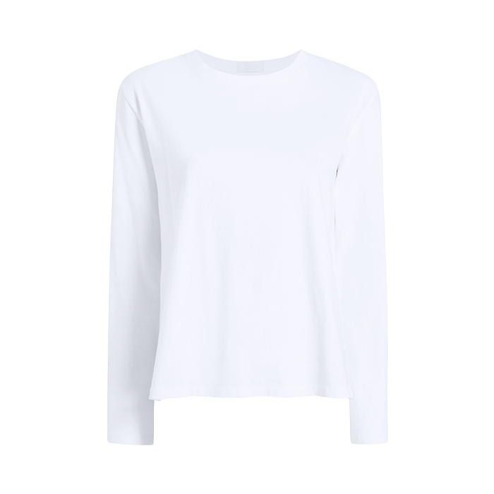 Vintage Cotton Long Sleeve Everyday T-Shirt