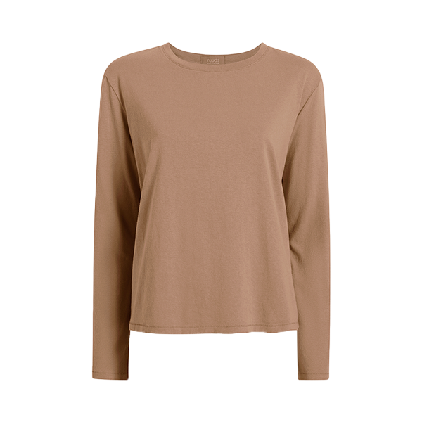Long Sleeve Everyday T-Shirt | Cinnamon