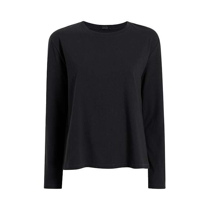 Vintage Cotton Long Sleeve Everyday T-Shirt