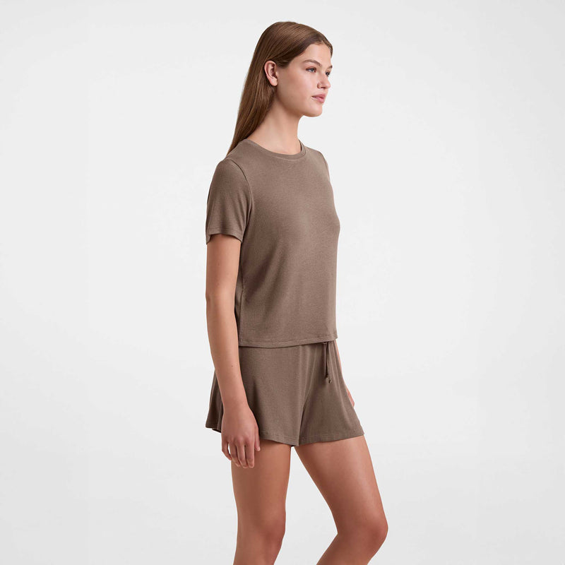 Ribbed Pajama Short Set image 