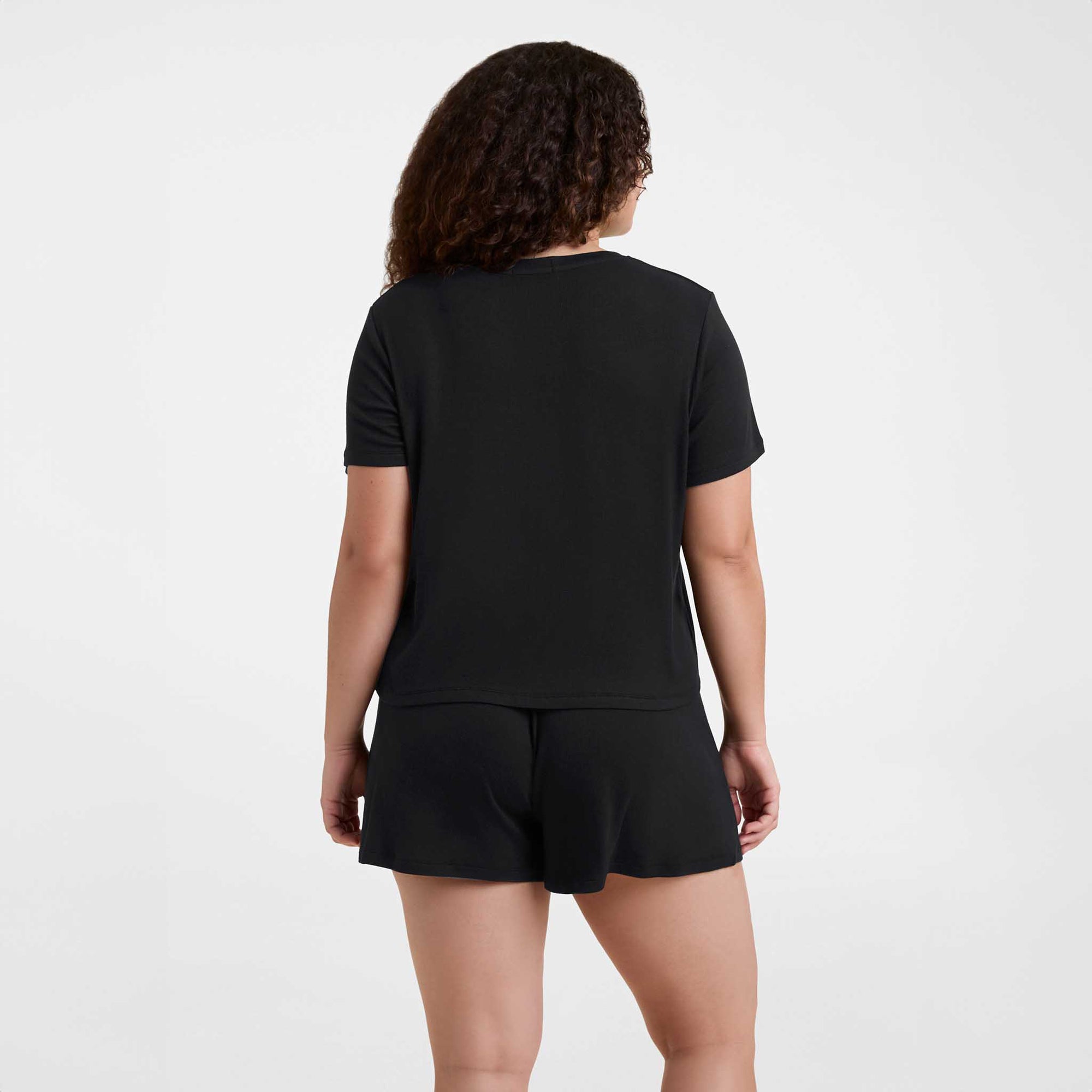 Ribbed Pajama Short Set