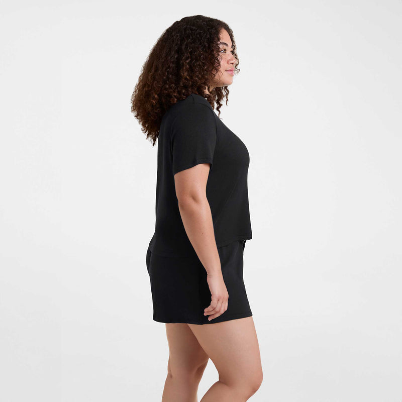 Ribbed Pajama Short Set
