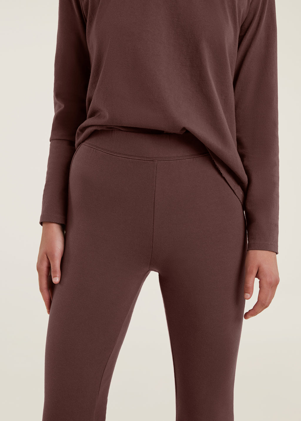 Lounge Flare Pant | Coffee