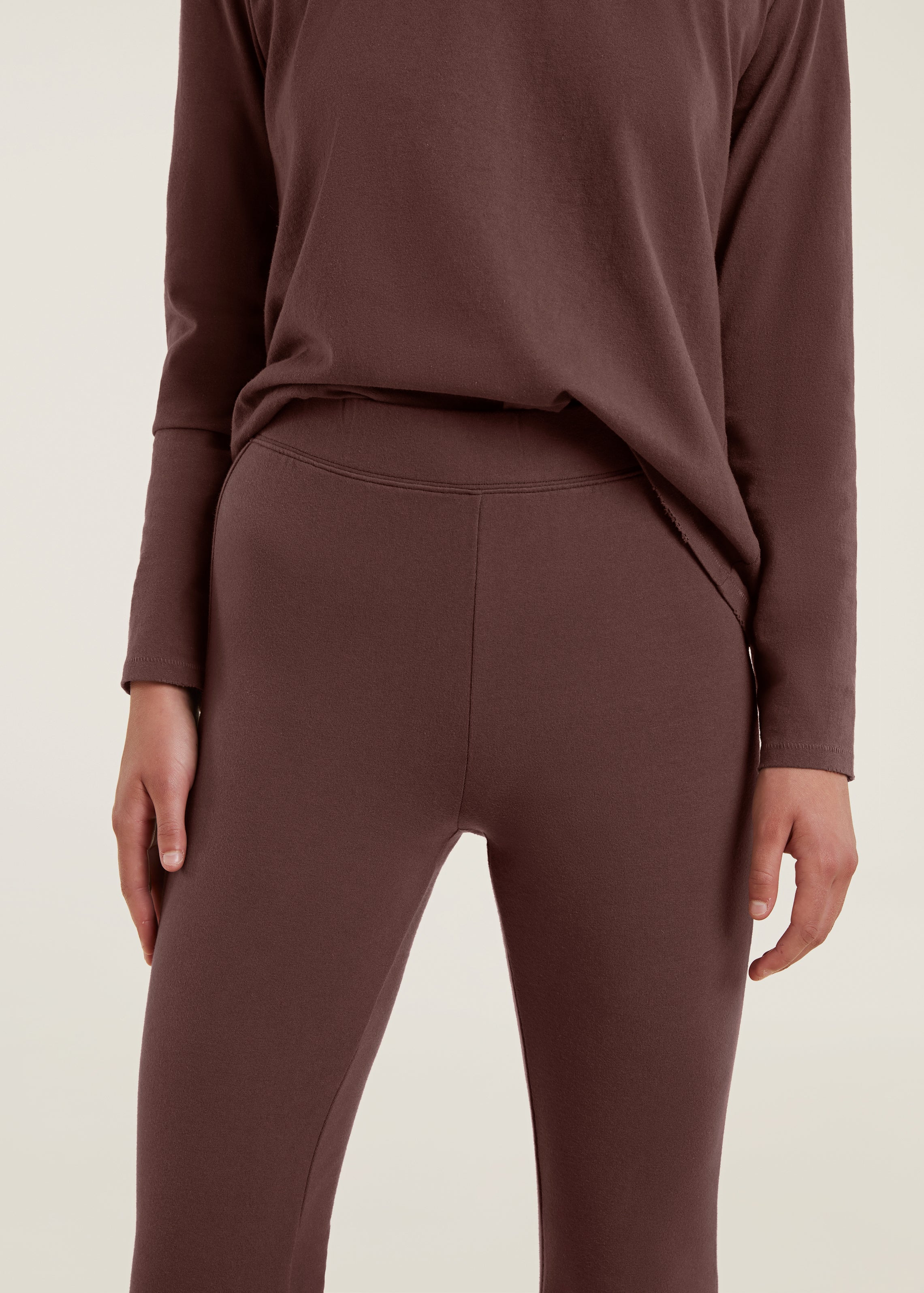 Lounge Flare Pant | Coffee
