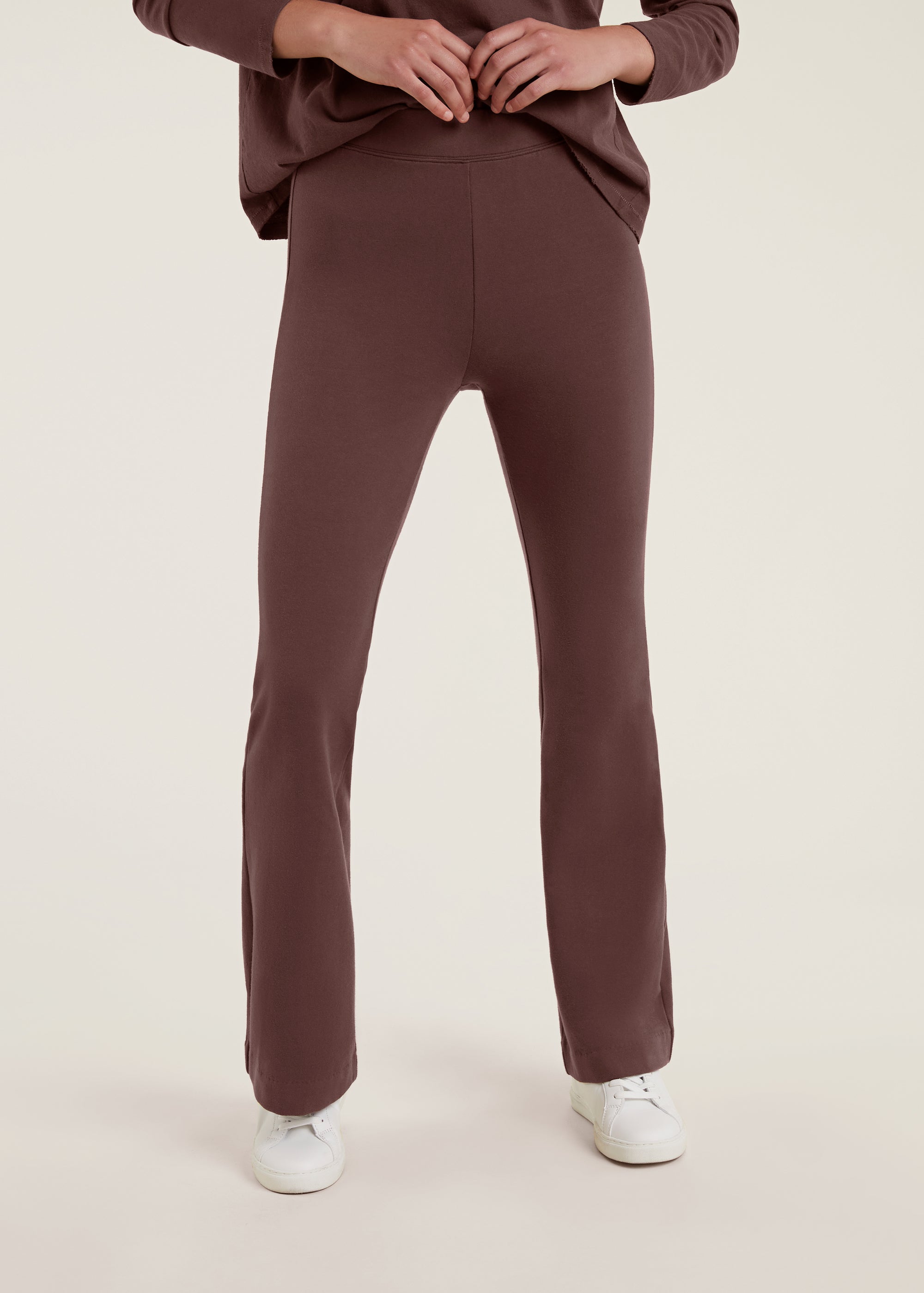 Lounge Flare Pant | Coffee