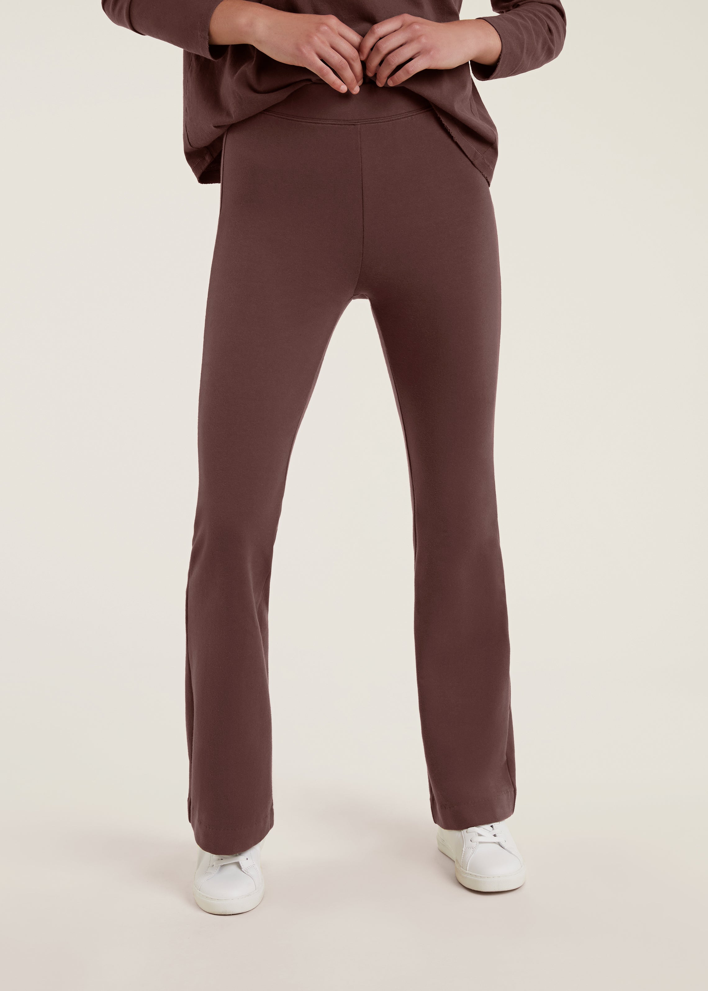 Lounge Flare Pant | Coffee