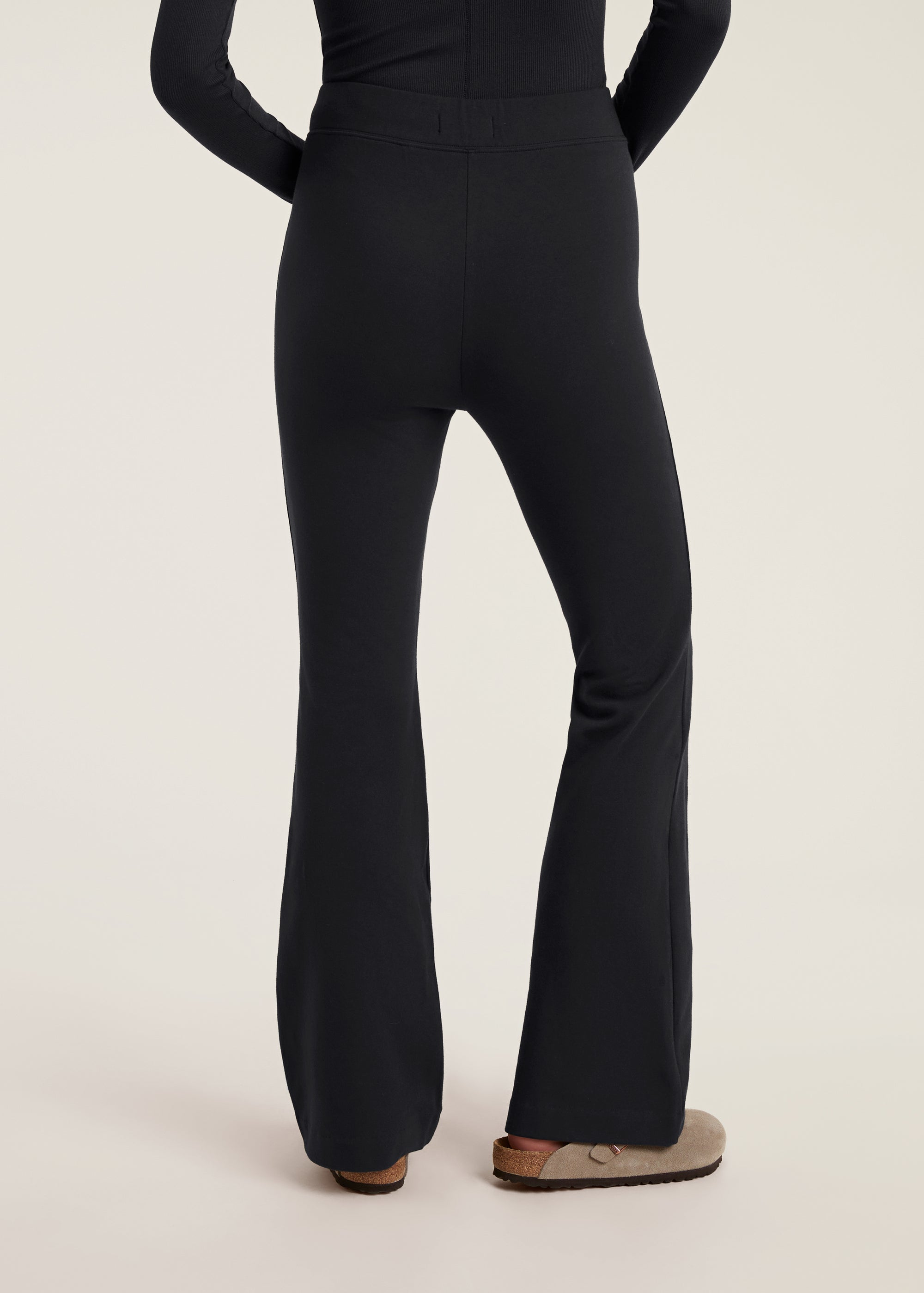 Lounge Flare Pant | Black