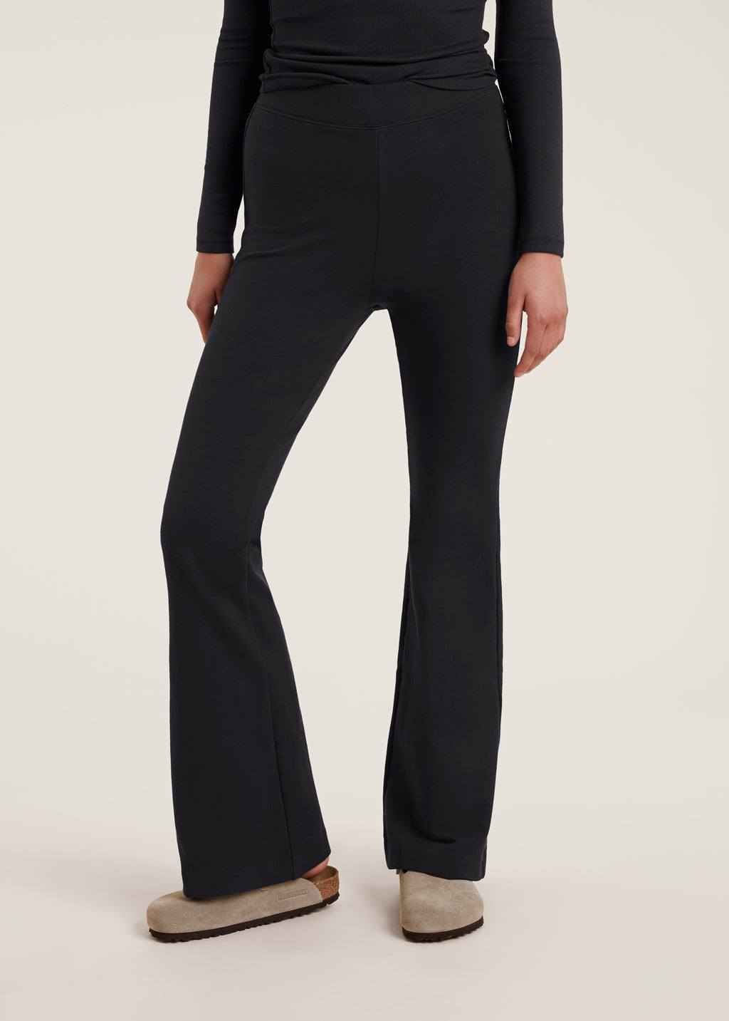 Lounge Flare Pant | Black