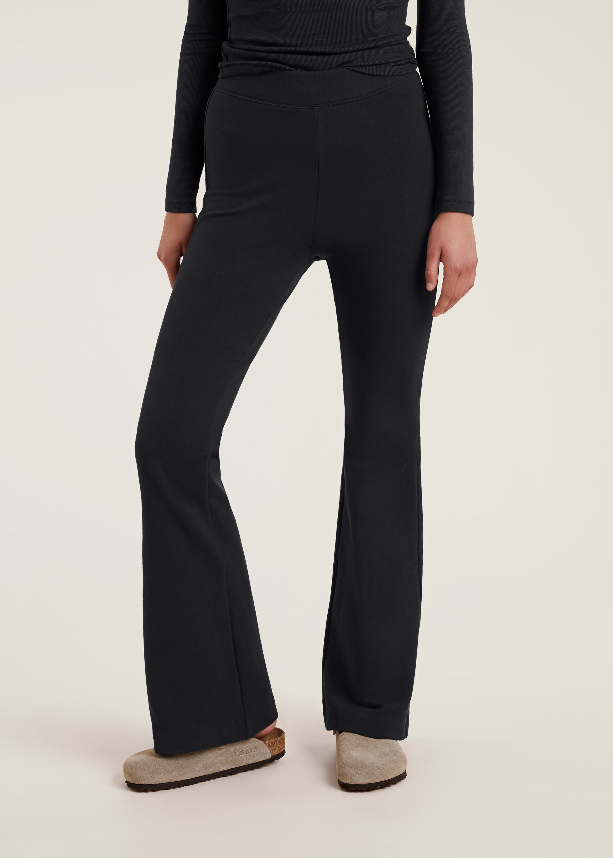 Lounge Flare Pant | Black