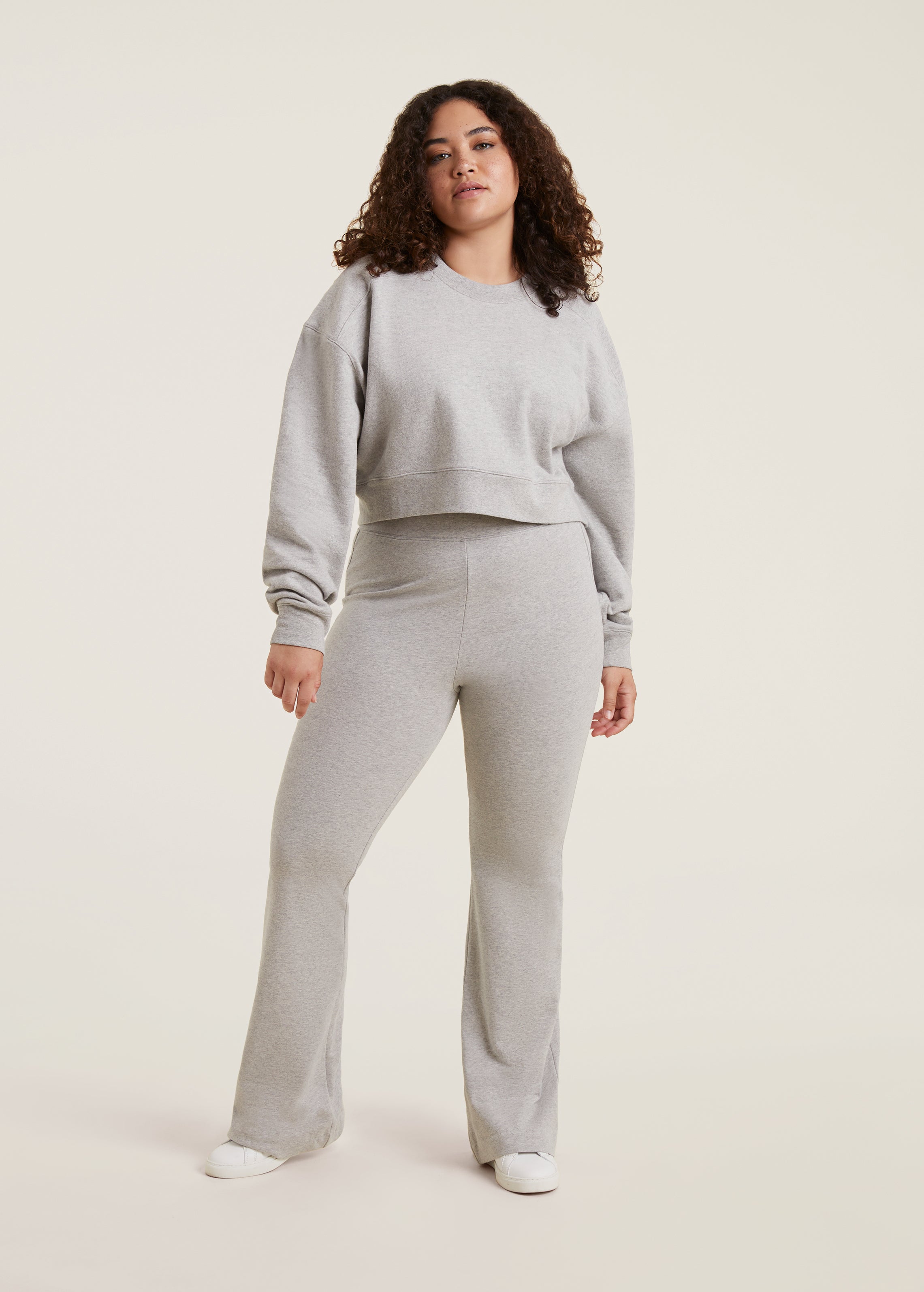 Lounge Flare Pant | Heather Grey