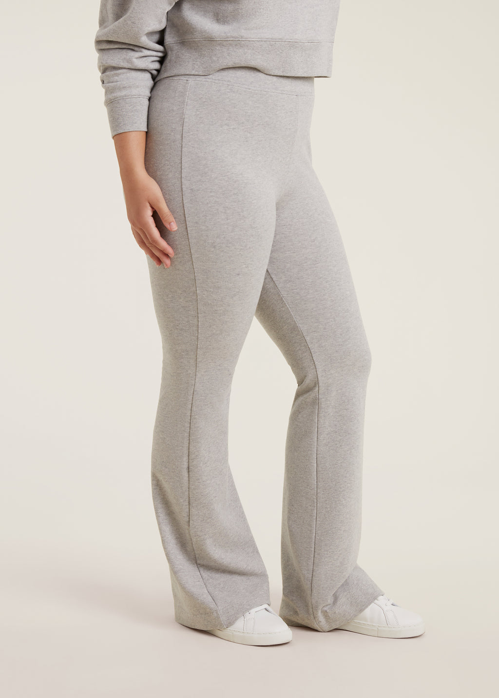 Lounge Flare Pant | Heather Grey