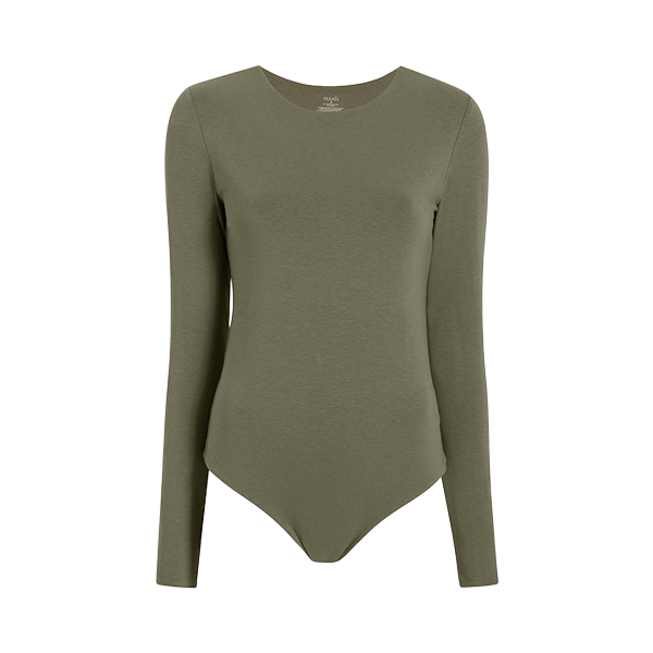 Long Sleeve Crewneck Bodysuit