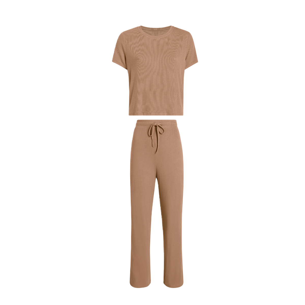 Ribbed Pajama Set | Cinnamon