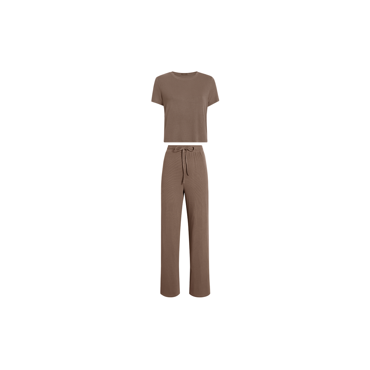 Ribbed pyjama 2025 bottoms