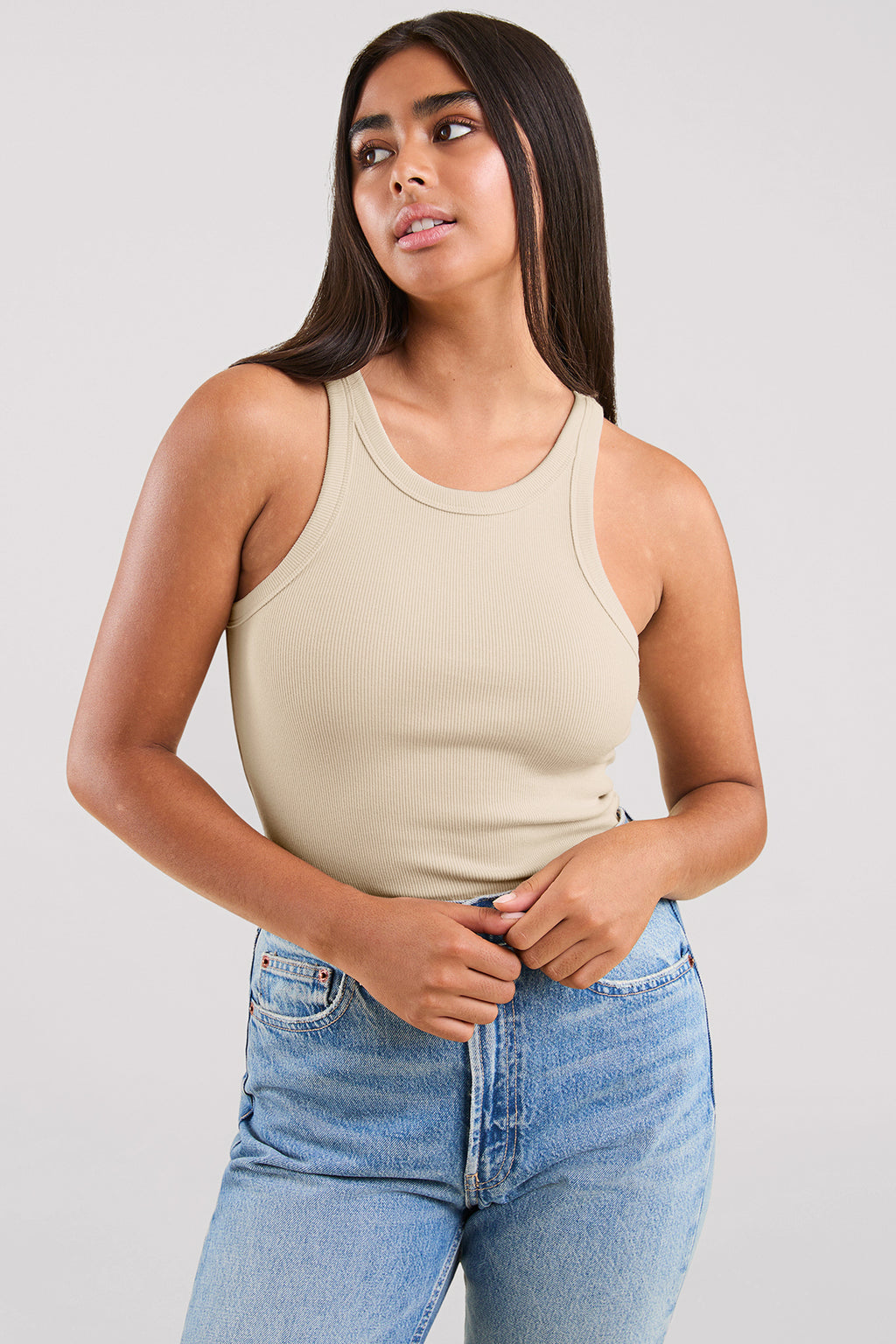 Essential Rib Tank Top