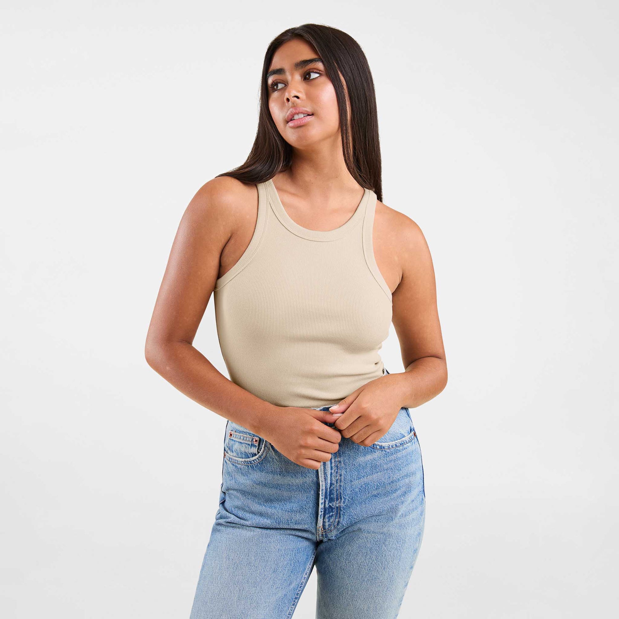 Essential Rib Tank Top