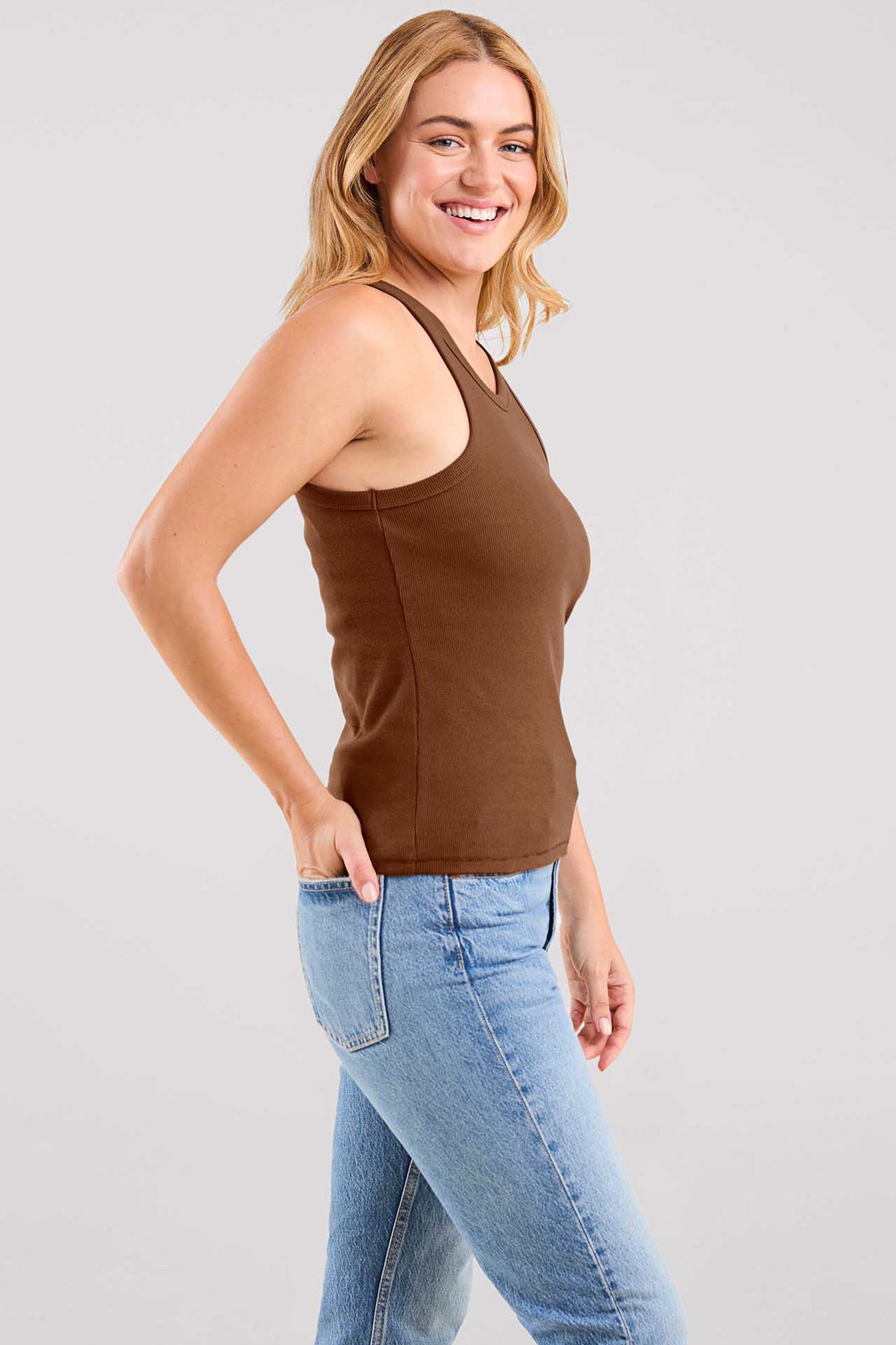 Essential Rib Tank Top