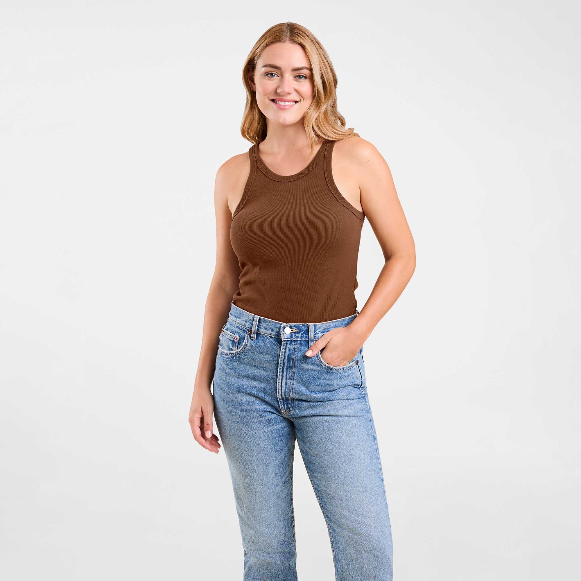 Essential Rib Tank Top