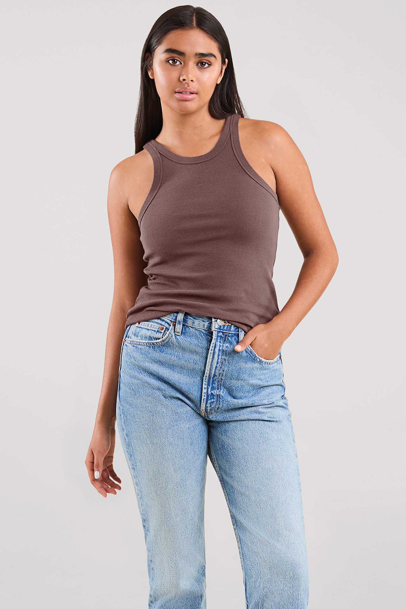 Essential Rib Tank Top