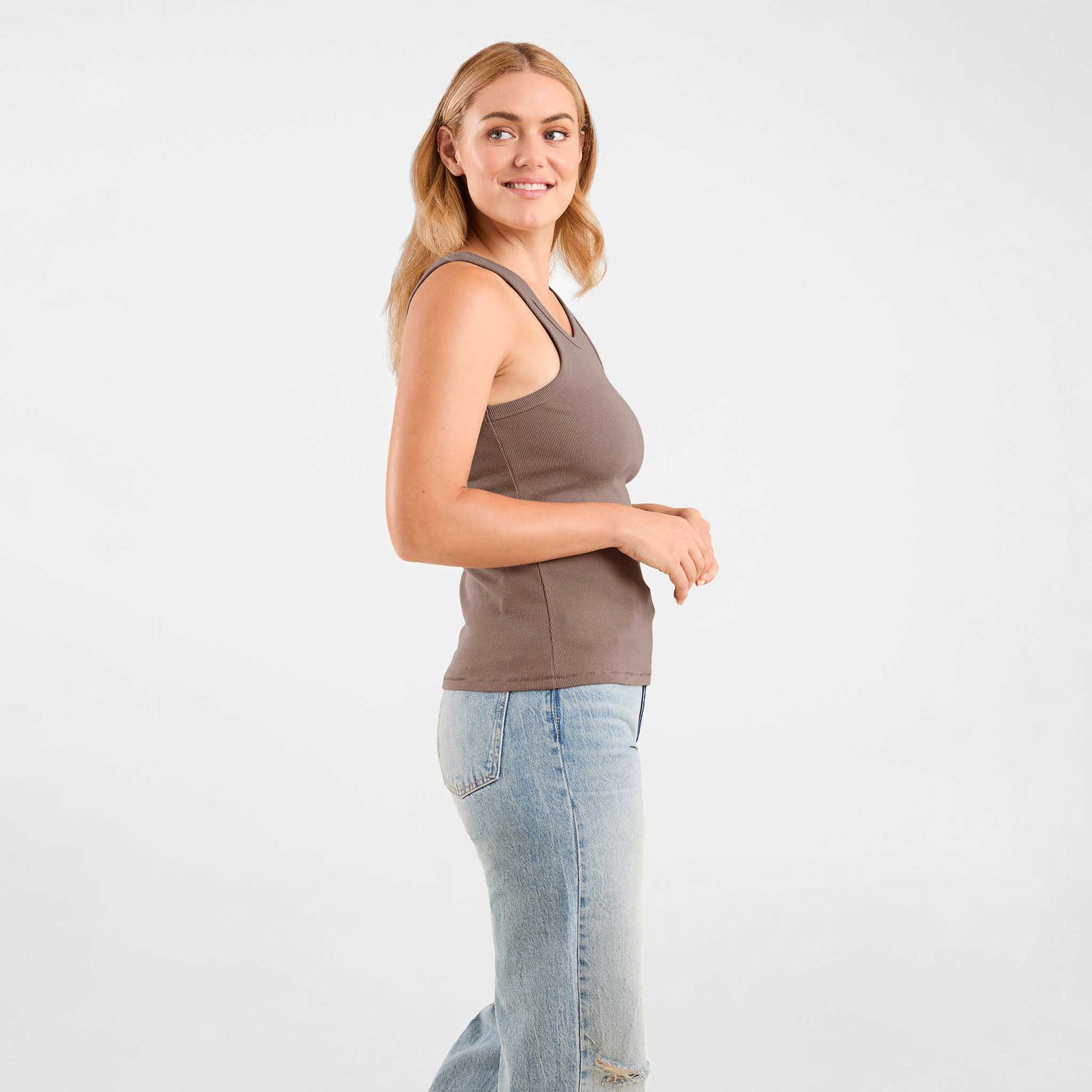 Essential Rib Tank Top