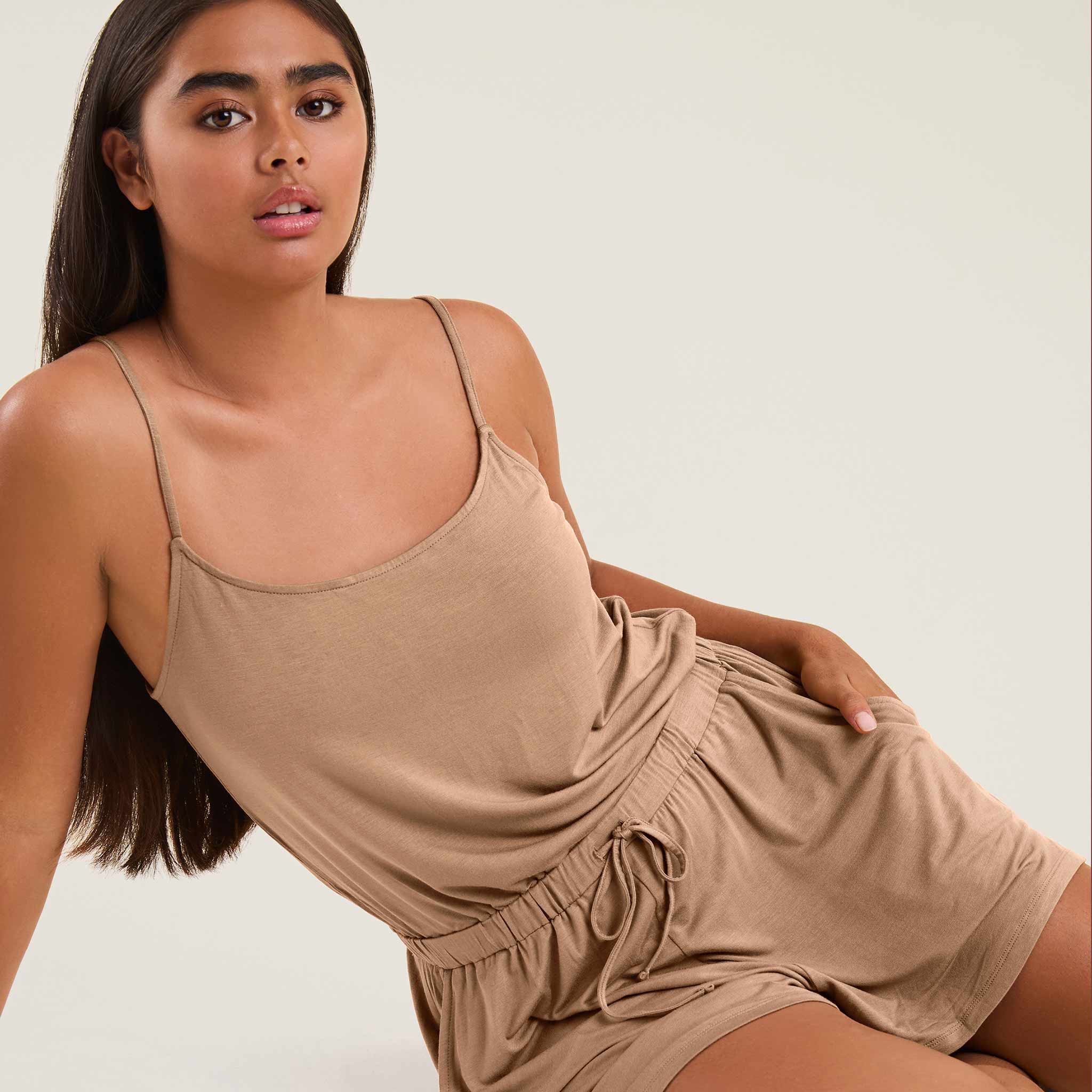 Pajama Set Coffee