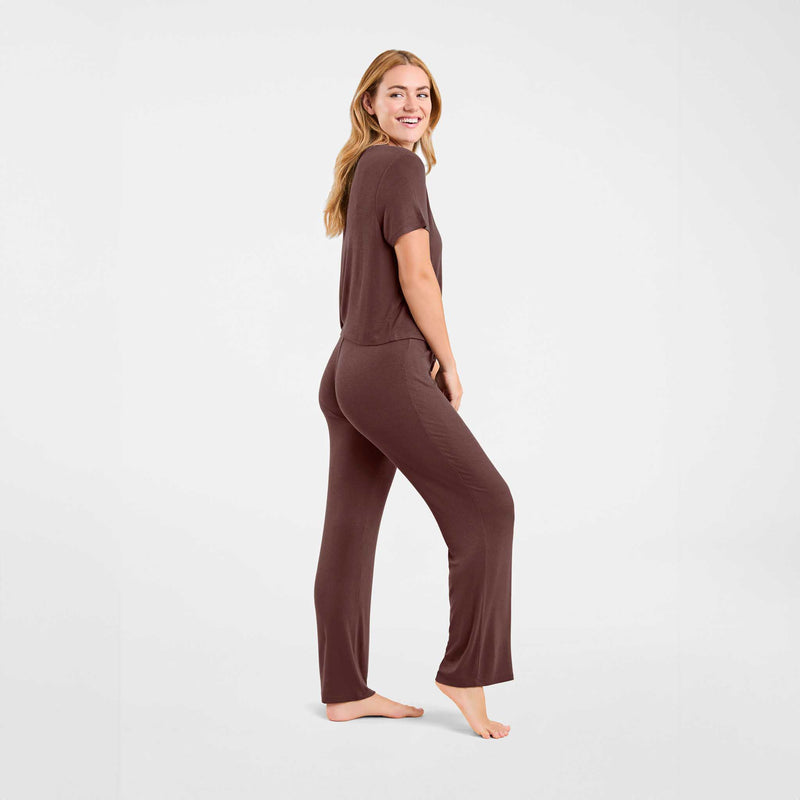 Ribbed Pajama Set