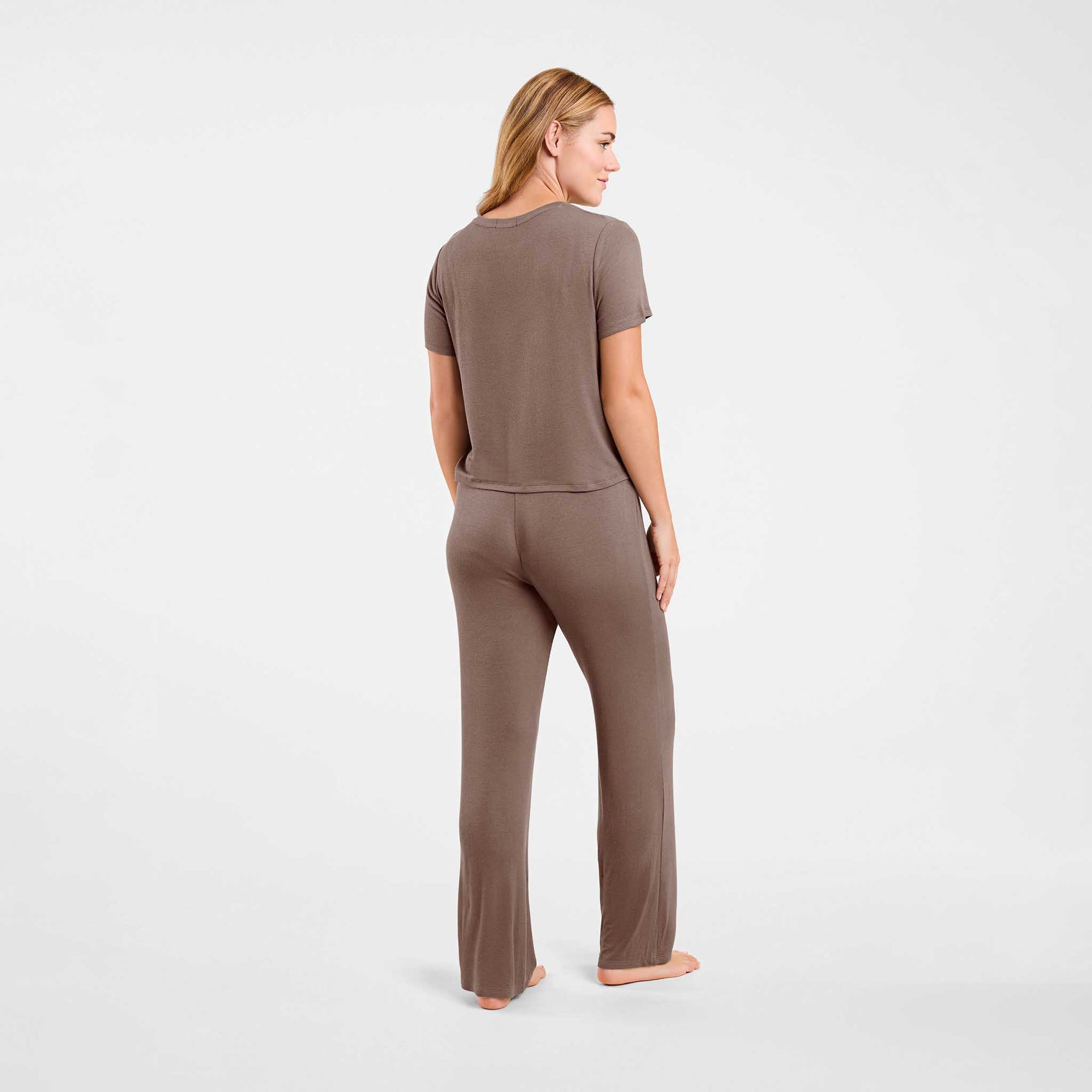 Ribbed Pajama Set