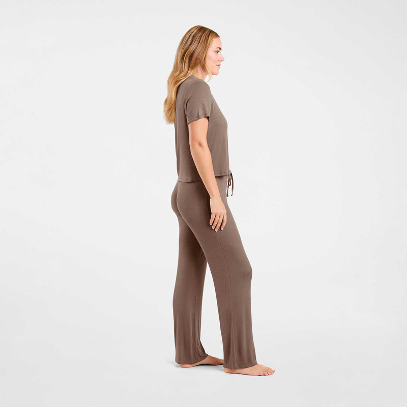 Ribbed Pajama Set