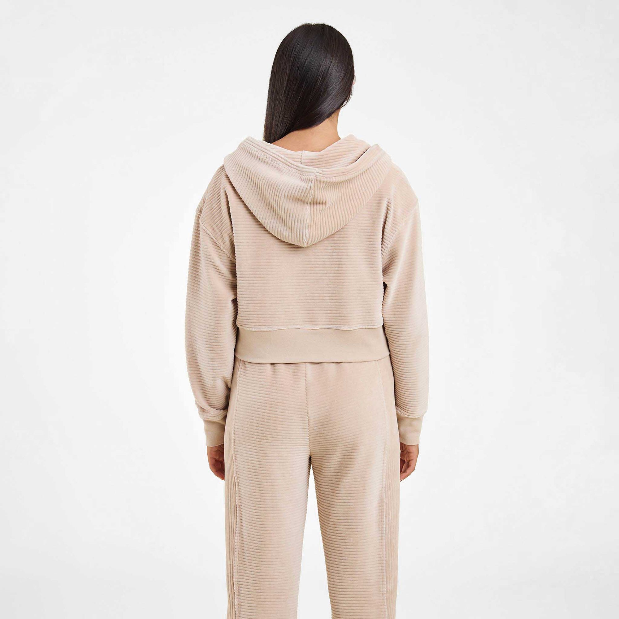 Textured Zip Hoodie