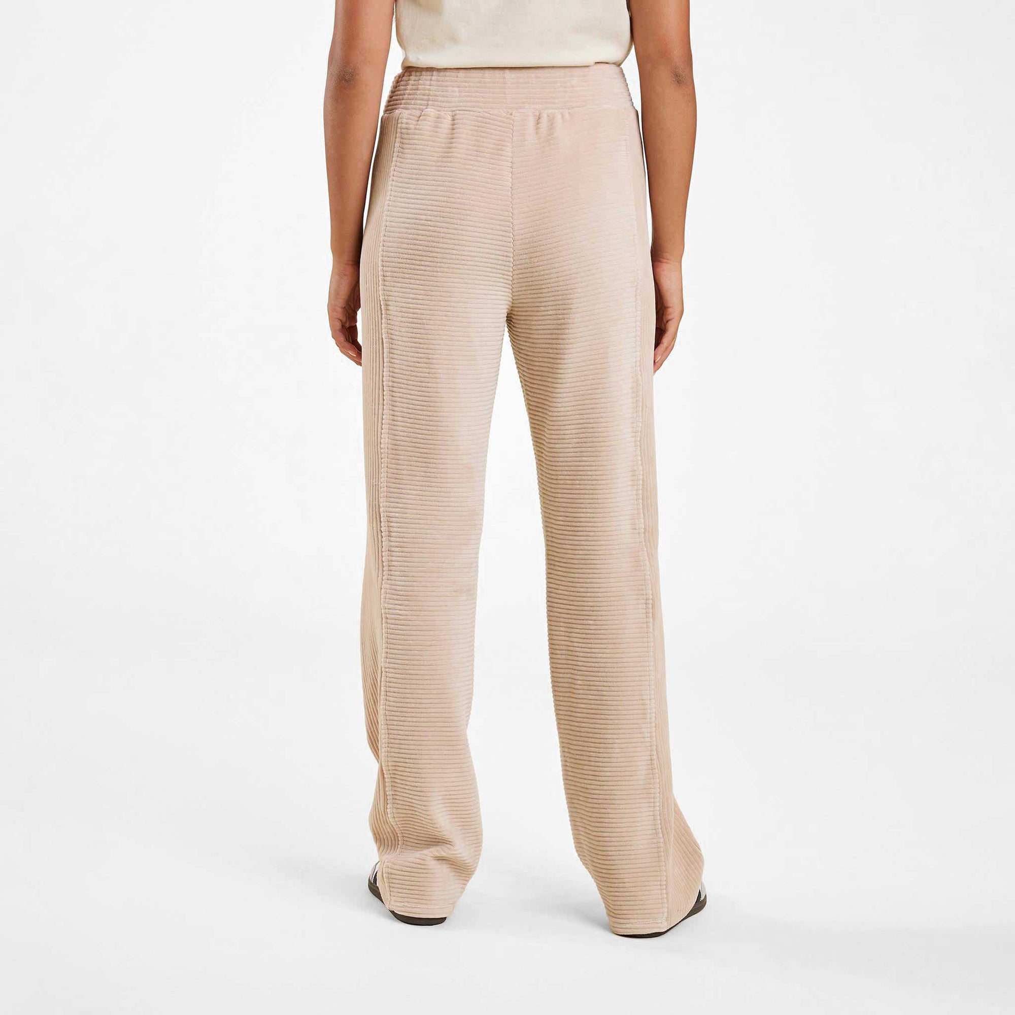 Textured Wide Leg Pant