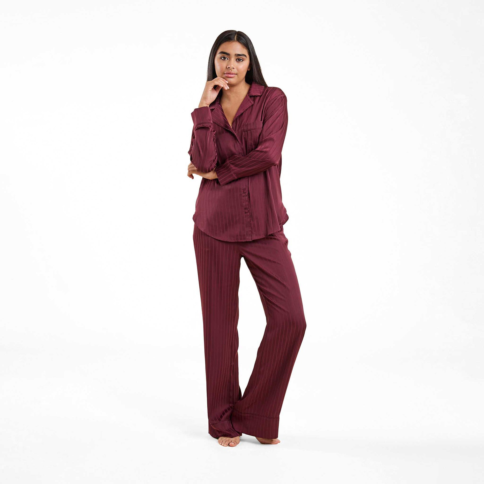 Satin Pajama Set