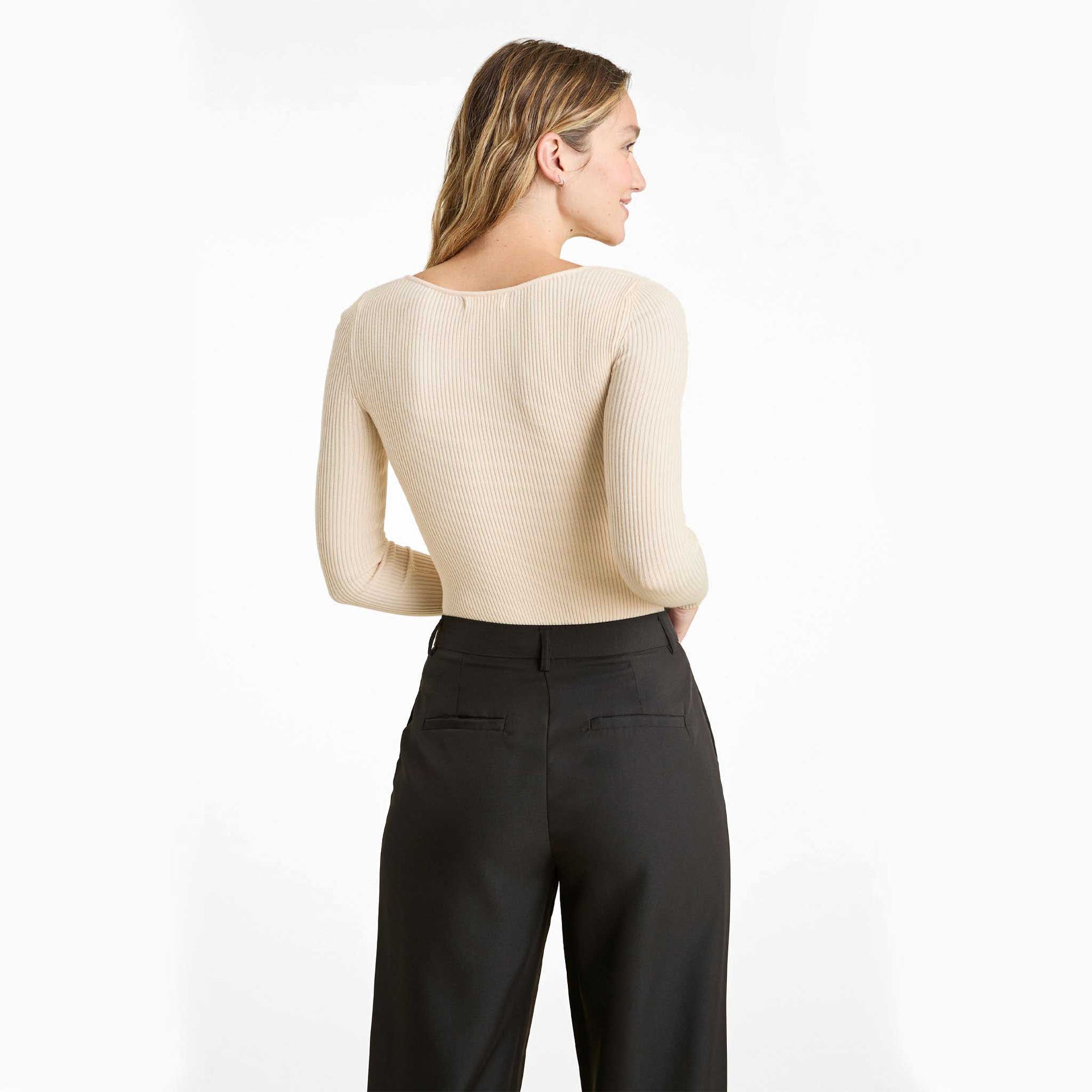 Sweetheart Sweater Bodysuit