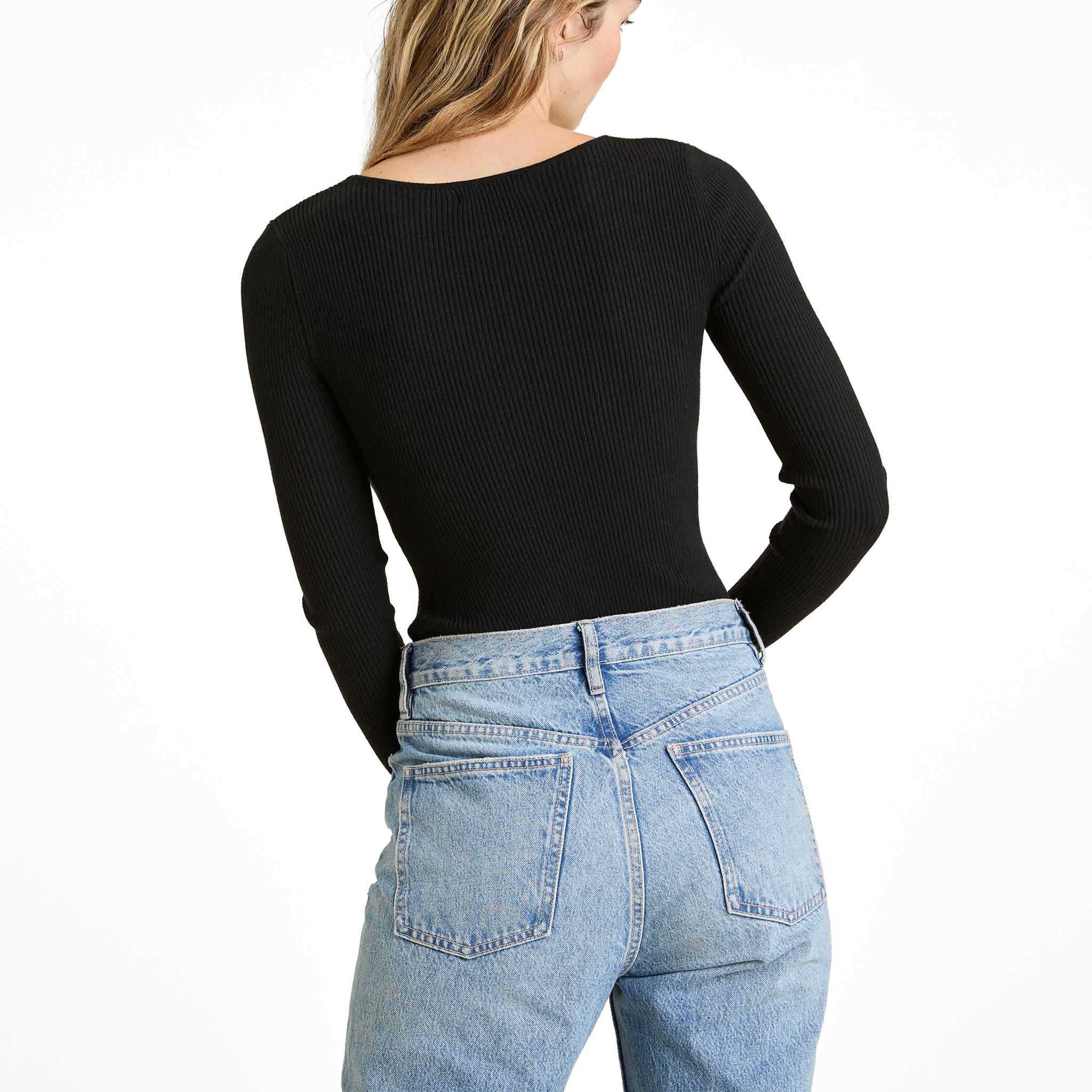 Crewneck Sweater Bodysuit