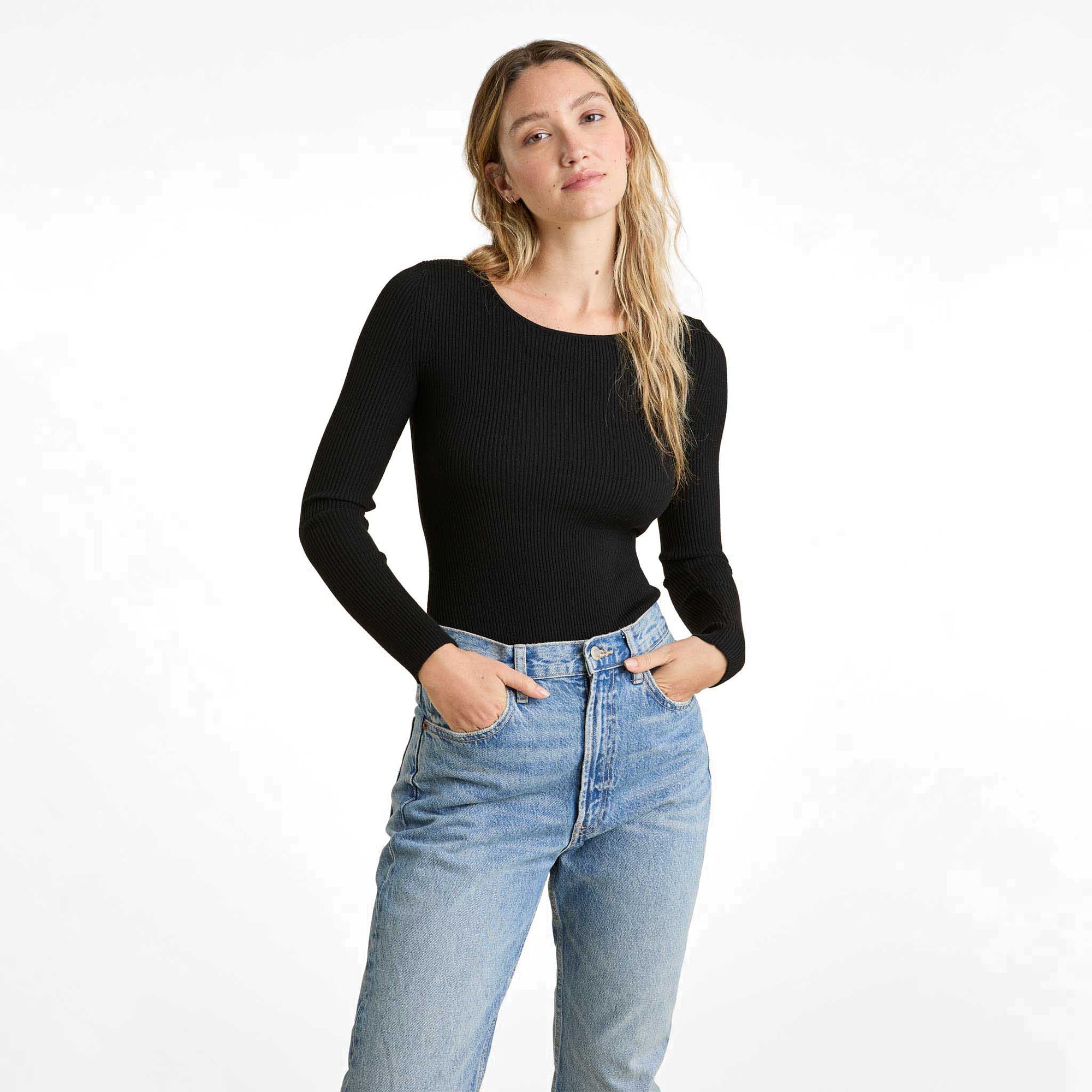 Crewneck Sweater Bodysuit