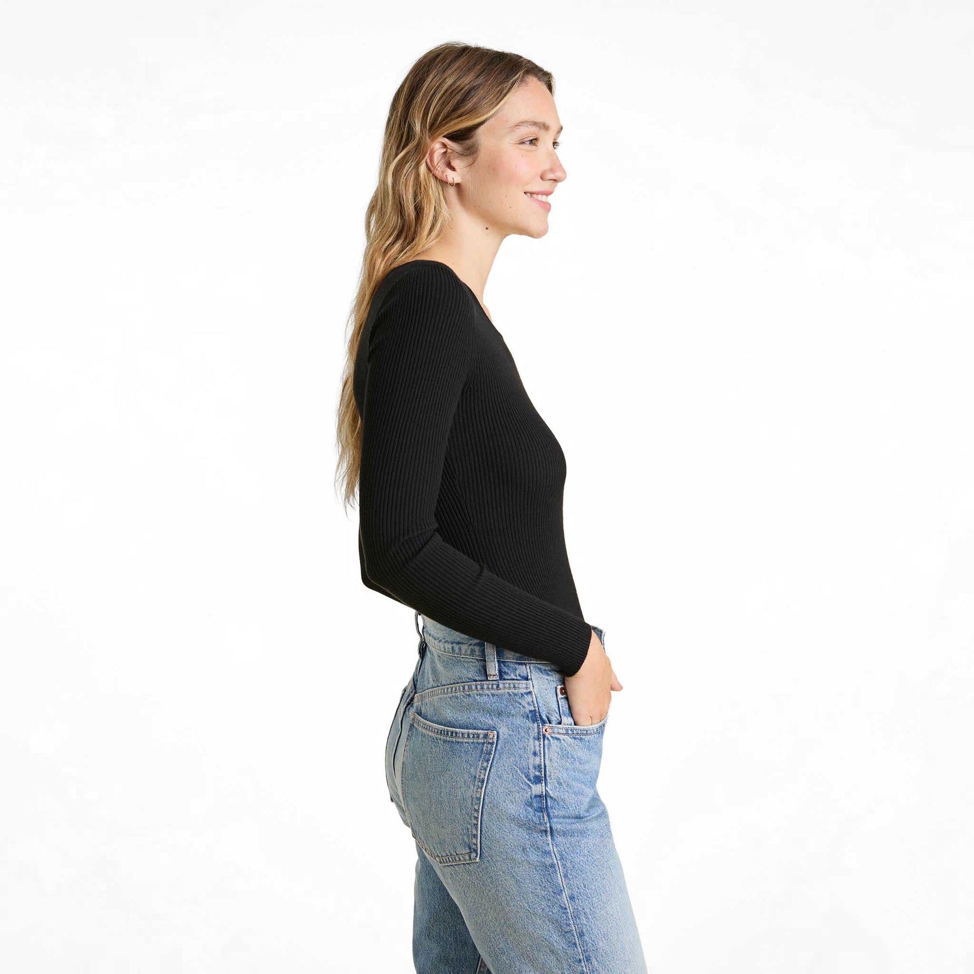 Crewneck Sweater Bodysuit