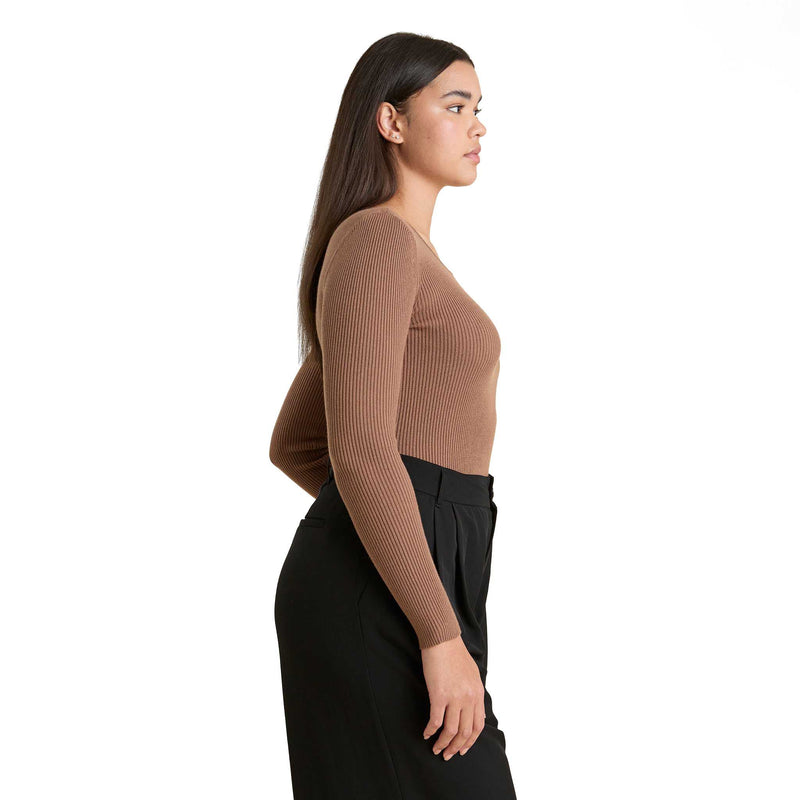Crewneck Sweater Bodysuit image 