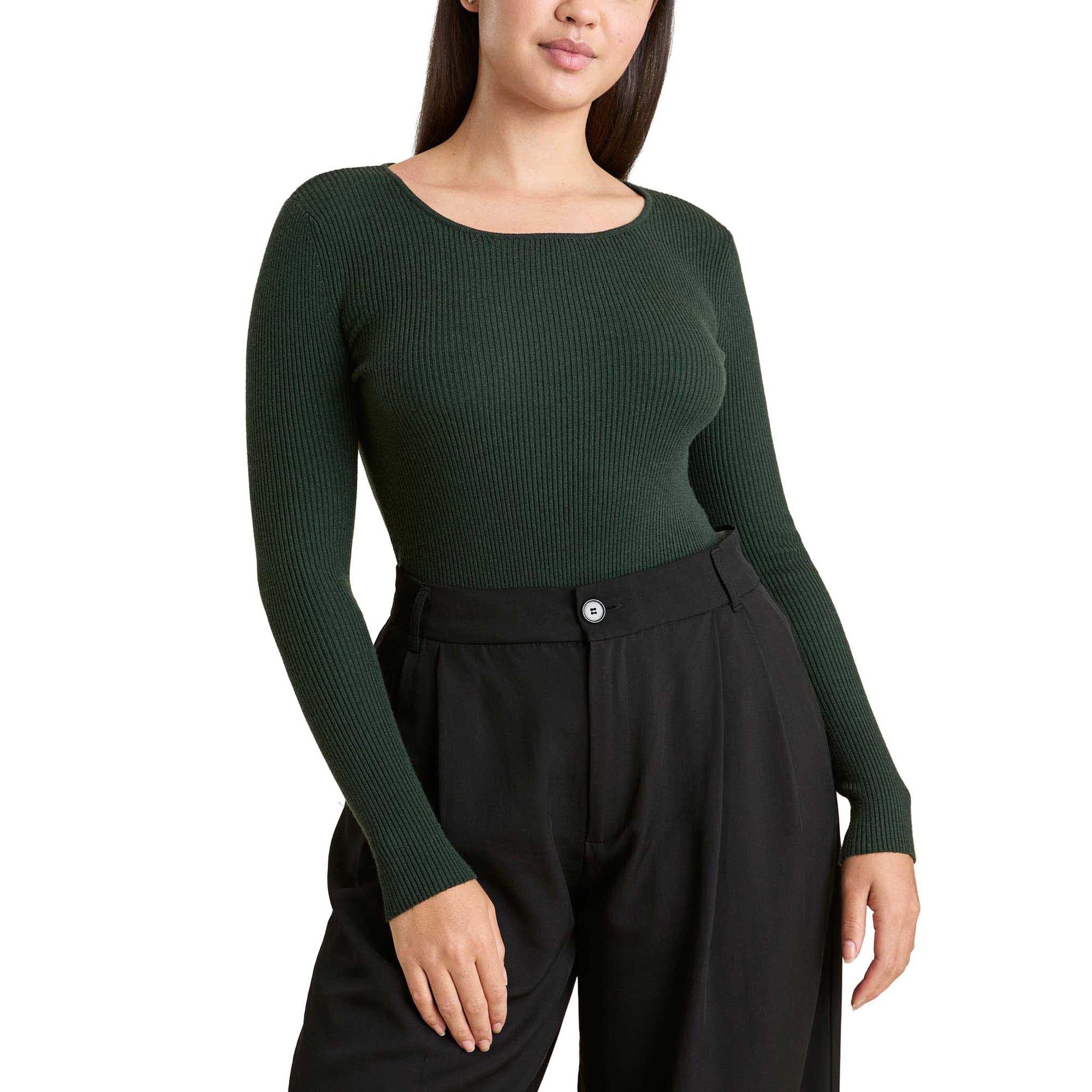 Crewneck Sweater Bodysuit