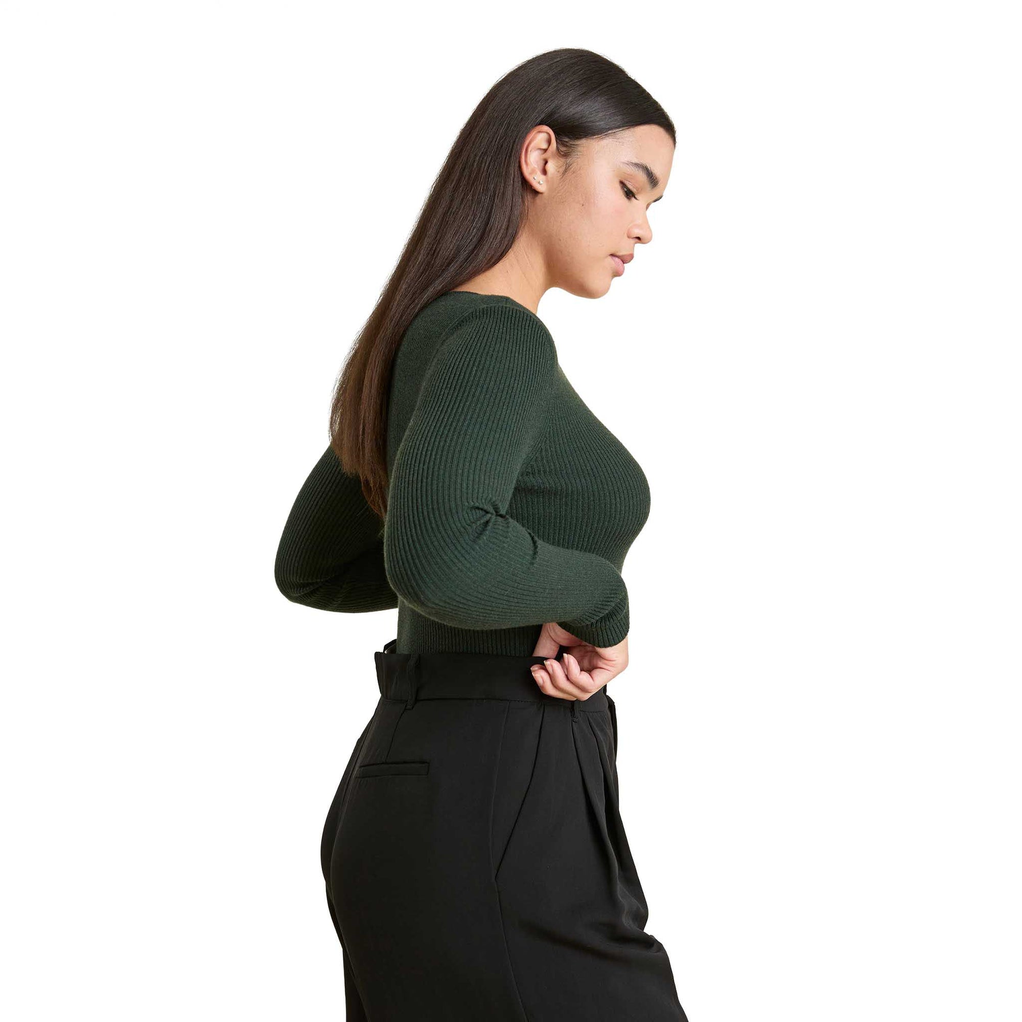 Crewneck Sweater Bodysuit